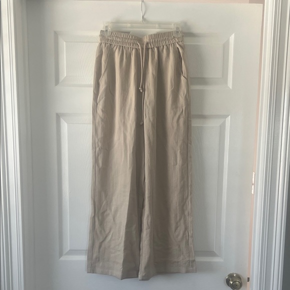 HALARA Pants - HALARA Women's Tan Wide Leg Pants